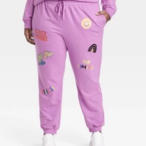 Black History Month Drawstring Joggers Size 4X